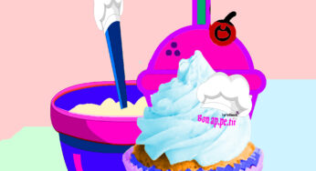 My first cup cake