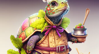 The tortoise who loves to bake