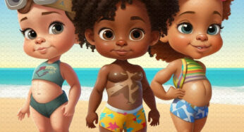 Sporty Swimwear for a Day at the Beach
