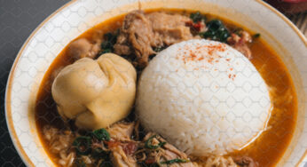Recipe for Spicy Goat Meat Pepper Soup with White Rice